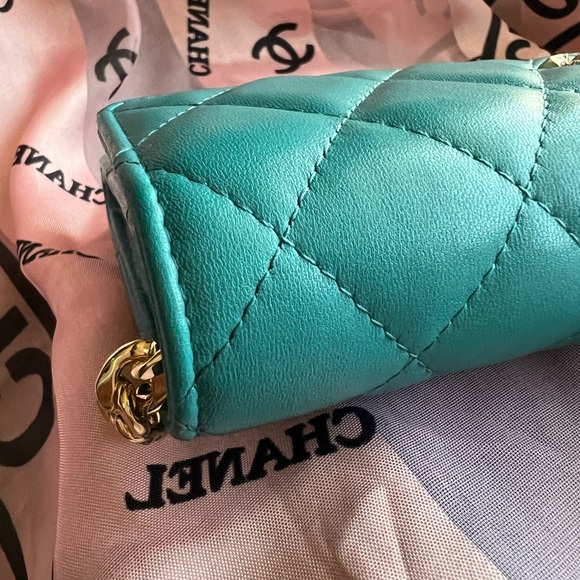 💎VERY RARE 💎 Chanel classic Flap. WOC - Picture 12 of 16